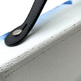 フェンディ FENDI ソフトトランクバゲット 7VA565 ブラック/ブルー SV金具 レザー ユニセックス ショルダーバッグ