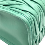 ミュウミュウ miu miu マテラッセ 2WAY バッグ 5BG258 サルビアグリーン ゴールド金具 レザー レディース ハンドバッグ