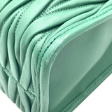 ミュウミュウ miu miu マテラッセ 2WAY バッグ 5BG258 サルビアグリーン ゴールド金具 レザー レディース ハンドバッグ