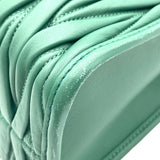 ミュウミュウ miu miu マテラッセ 2WAY バッグ 5BG258 サルビアグリーン ゴールド金具 レザー レディース ハンドバッグ