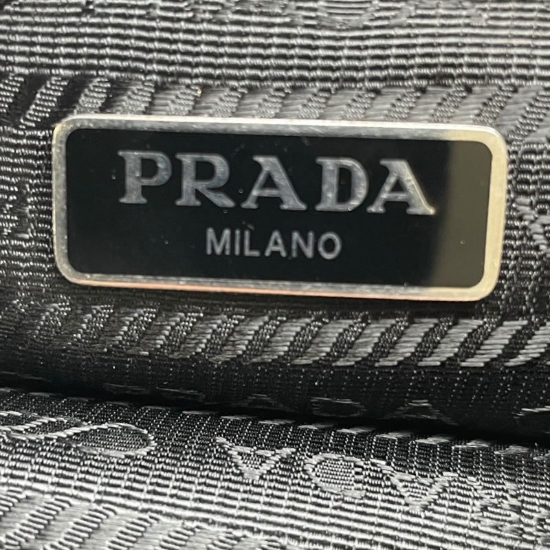 プラダ PRADA Re-Edition ショルダー 1BH204 ブラック シルバー金具