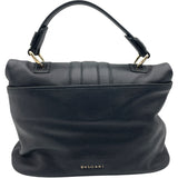 ブルガリ BVLGARI レオーニ ブラック レザー レディース ハンドバッグ