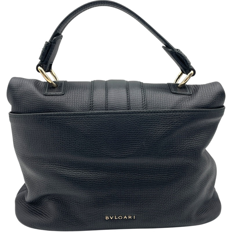 人気メーカー BVLGARI ブルガリ ハンドバッグ ブラック レディース