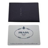 プラダ PRADA ダイアグラム ショルダー 1BH084 ピンク レザー レディース ショルダーバッグ