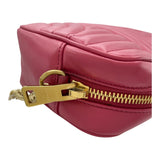 プラダ PRADA ダイアグラム ショルダー 1BH084 ピンク レザー レディース ショルダーバッグ