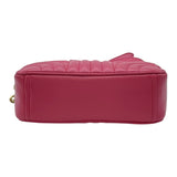 プラダ PRADA ダイアグラム ショルダー 1BH084 ピンク レザー レディース ショルダーバッグ