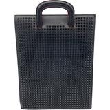 クリスチャン・ルブタン Christian louboutin トリックトラックラージ ブラック スタッズ/レザー レディース ハンドバッグ