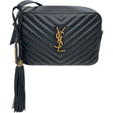 サンローラン SAINT LAURENT ルーカメラバッグ 574494 ブラック レザー レディース ショルダーバッグ