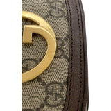 グッチ GUCCI ブロンディショルダー 698635 ブラウン×ベージュ GGスプリームキャンバス レディース ショルダーバッグ