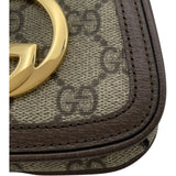グッチ GUCCI ブロンディショルダー 698635 ブラウン×ベージュ GGスプリームキャンバス レディース ショルダーバッグ