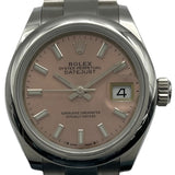 ロレックス ROLEX デイトジャスト28 279160 ピンク SS 自動巻き レディース 腕時計