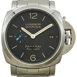 パネライ PANERAI ルミノール マリーナ 1950 3デイズ アッチャイオ PAM00722 ブラック SS 自動巻き メンズ 腕時計