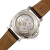 パネライ PANERAI ルミノール1950　3デイズ　GMT パワーリザーブ　アッチャイオ PAM01321 ブラック ステンレススチール メンズ 腕時計