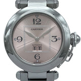 カルティエ Cartier パシャC 35ｍｍ ビッグデイト W31058M7 ピンク SS 自動巻き レディース 腕時計