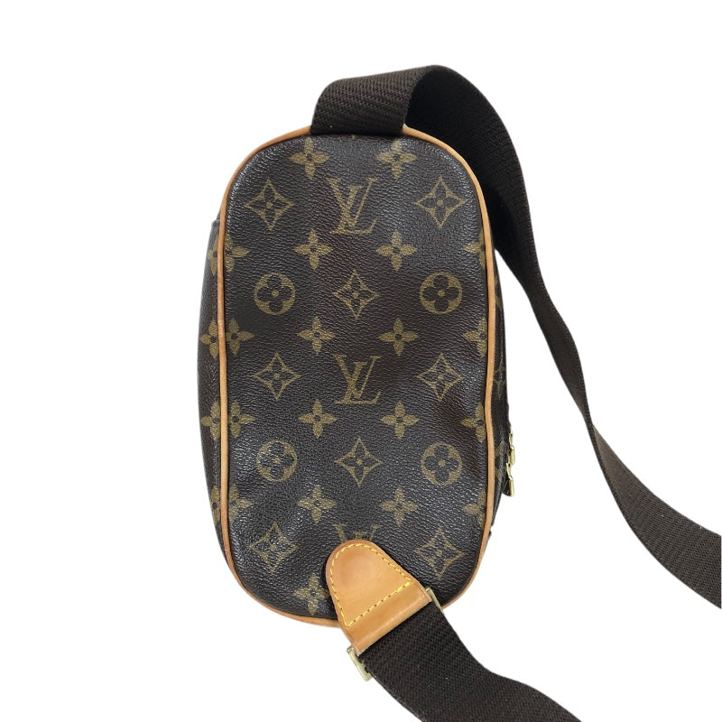 LOUIS VUITTON モノグラム　ポシェットガンジュ ルイ・ヴィトン LOUIS VUITTON ポシェット・ガンジュ M51870 ブラウン