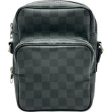 ルイ・ヴィトン LOUIS VUITTON レム N41446 ブラック ダミエ・グラフィット レディース ショルダーバッグ