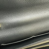 エルメス HERMES ケリートゥゴー タッチ B刻印 ブラック　ゴールド金具 エプソン/アリゲーター レディース ショルダーバッグ