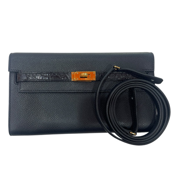エルメス HERMES ケリートゥゴー タッチ B刻 ブラック　ゴールド金具 エプソン・アリゲーター レディース ショルダーバッグ 2300044840616__9_600x600_crop_