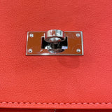 エルメス HERMES ベルリンヌ28 ▢R刻 ルージュピヴォワンヌ シルバー金具 スイフト レディース ショルダーバッグ