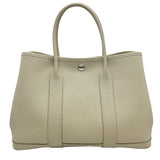 エルメス HERMES ガーデンパーティTPM X刻 クレ シルバー金具 カントリー レディース トートバッグ