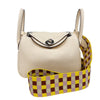 エルメス HERMES リンディミニ U刻印 (2022年製) ナタ　シルバー金具 トリヨンクレマンス レディース ショルダーバッグ