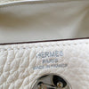エルメス HERMES リンディミニ U刻印 (2022年製) ナタ　シルバー金具 トリヨンクレマンス レディース ショルダーバッグ