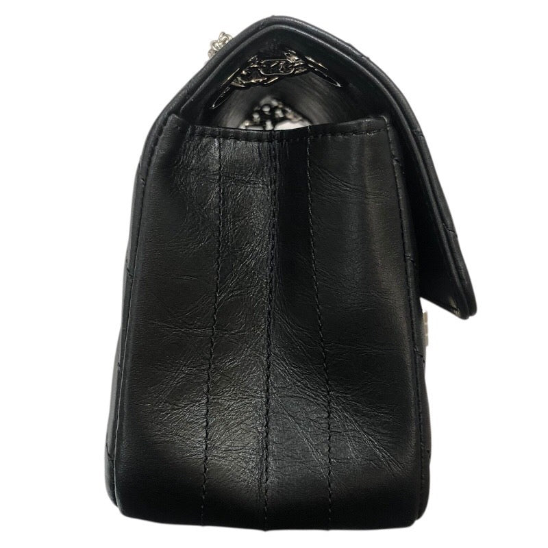 CHANEL バッグ　シャネル2.55 ミニフラップバッグ シャネル CHANEL 2.55ミニフラップバッグVステッチ AS0874 ブラック