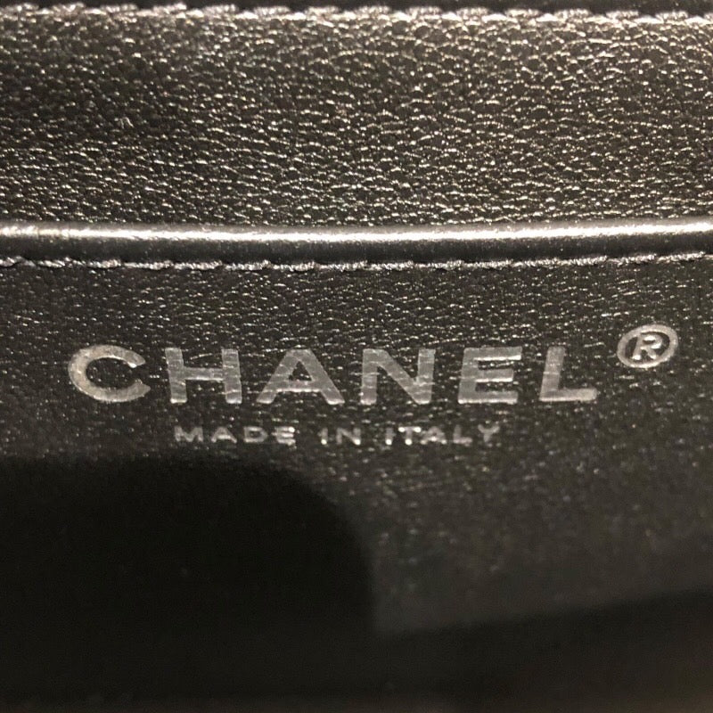 シャネル CHANEL 2.55ミニフラップバッグVステッチ AS0874 ブラック