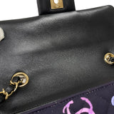 シャネル CHANEL マトラッセ20 A69900 ネイビー×マルチカラー ゴールド金具 ファブリック レディース ショルダーバッグ