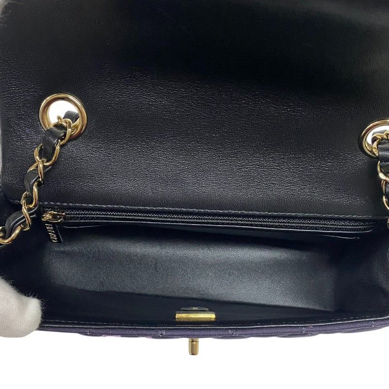 シャネル CHANEL マトラッセ20 A69900 ネイビー×マルチカラー ゴールド金具 ファブリック レディース ショルダーバッグ シャネル CHANEL マトラッセ20 A69900 ネイビー×マルチカラー ゴールド
