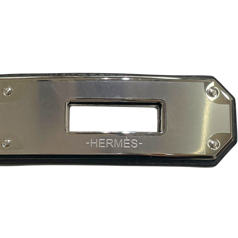 エルメス HERMES ケリーベルト18 B刻 ブラック エプソン レディース