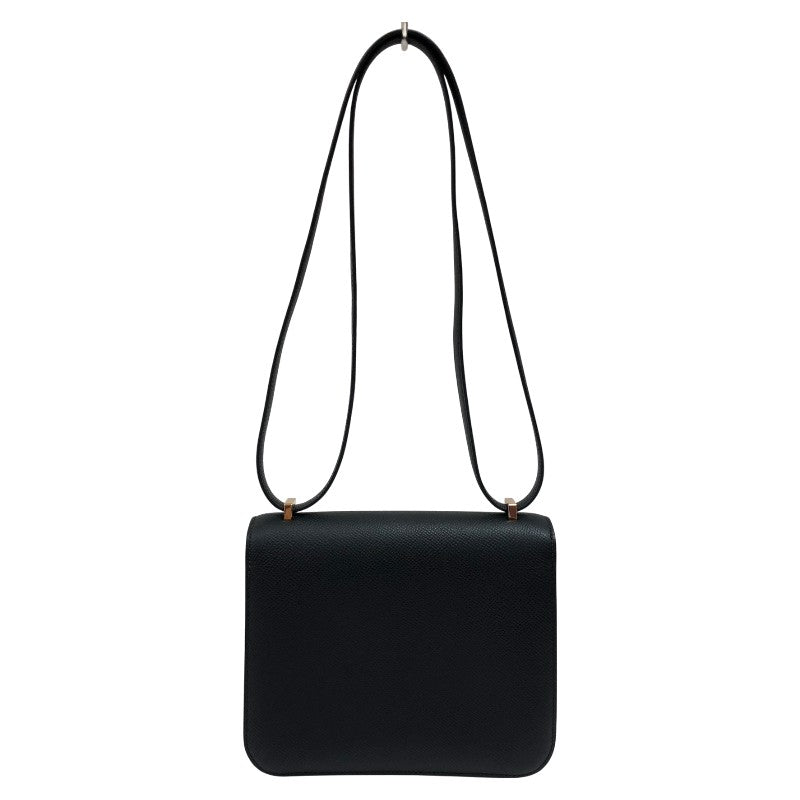 エルメス HERMES コンスタンス3ミニ Z刻 ブラック ピンクゴールド金具 エプソン レディース ショルダーバッグ エルメス HERMES コンスタンス3ミニ W刻 ブラック ピンクゴールド金具