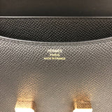エルメス HERMES コンスタンス3ミニ W刻 ブラック ピンクゴールド金具 エプソン レディース ショルダーバッグ