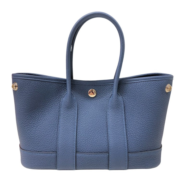【新品同様・未使用品】エルメス  HERMES ガーデンパーティTPM ネゴンダ  ブルーウートゥルメール  SV金具  K刻印/AT250939 エルメス HERMES ガーデンパーティTPM ネゴンダ ブルーウートゥル