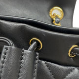 シャネル CHANEL マトラッセ バックパック A91121 ブラック ゴールド金具 ラムスキン レディース リュック デイパック