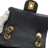 シャネル CHANEL マトラッセ バックパック A91121 ブラック ゴールド金具 ラムスキン レディース リュック デイパック