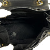 シャネル CHANEL マトラッセ バックパック A91121 ブラック ゴールド金具 ラムスキン レディース リュック デイパック