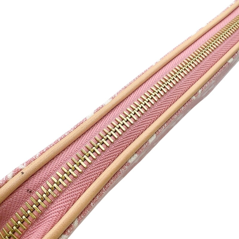 ルイ・ヴィトン LOUIS VUITTON ジッピー・ウォレット M81182 ピンク　ゴールド金具 モノグラム・デニム レディース 長財布 ルイ・ヴィトン LOUIS VUITTON ジッピー・ウォレット M81182 ピンク