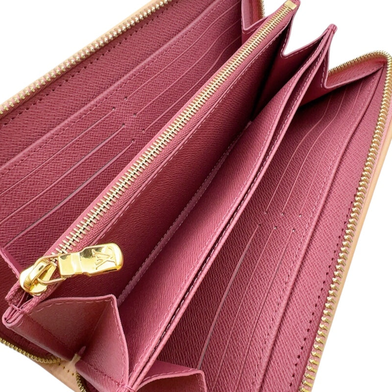 ルイ・ヴィトン LOUIS VUITTON ジッピー・ウォレット M81182 ピンク