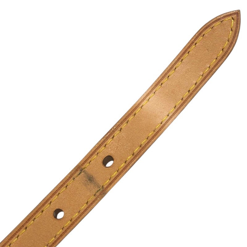 ルイ・ヴィトン LOUIS VUITTON ショルダーストラップ ベージュ ヌメ革