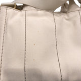 プラダ PRADA カナパハンドバッグ B2439G アイボリー キャンバス レディース ハンドバッグ