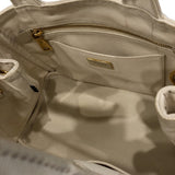 プラダ PRADA カナパハンドバッグ B2439G アイボリー キャンバス レディース ハンドバッグ