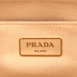 プラダ PRADA カナパハンドバッグ B2439G アイボリー キャンバス レディース ハンドバッグ