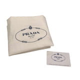 プラダ PRADA カナパハンドバッグ B2439G アイボリー キャンバス レディース ハンドバッグ