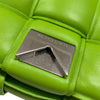 ボッテガ・ヴェネタ BOTTEGA VENETA パデットカセット ショルダーバッグ アシットグリーン レザー レディース