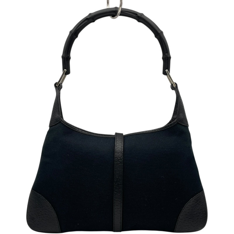 グッチ GUCCI ジャッキーハンドバッグ 001.4060 ブラック キャンバス  