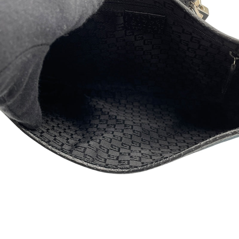 グッチ GUCCI ジャッキーハンドバッグ 001.4060 ブラック キャンバス  