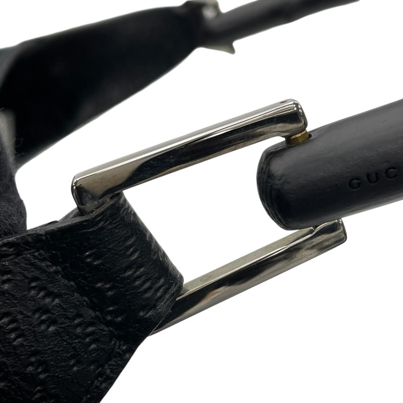 グッチ GUCCI ジャッキーハンドバッグ 001.4060 ブラック キャンバス  