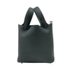 エルメス HERMES ピコタンロックPM エクラ K刻 ヴェールマングローブ×グリパンタン トリヨンクレマンス レディース ハンドバッグ