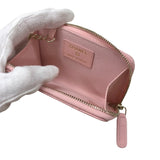 シャネル CHANEL マトラッセ キーリング付きコインパース AP0221 ピンク ゴールド金具 キャビアスキン レディース コインケース